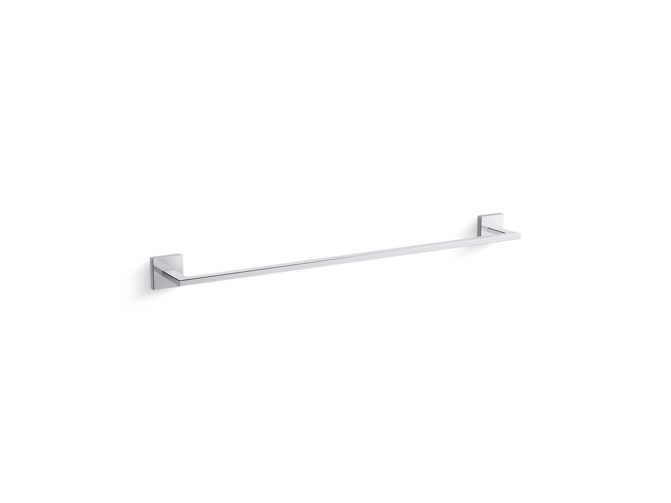 Square 24" towel bar