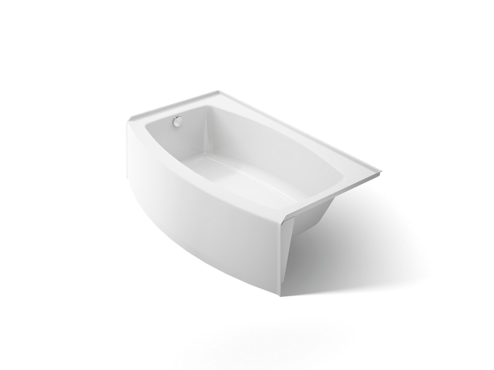 Kohler 1118-LA-0 Expanse 60" x 30" alcove bath, left drain
