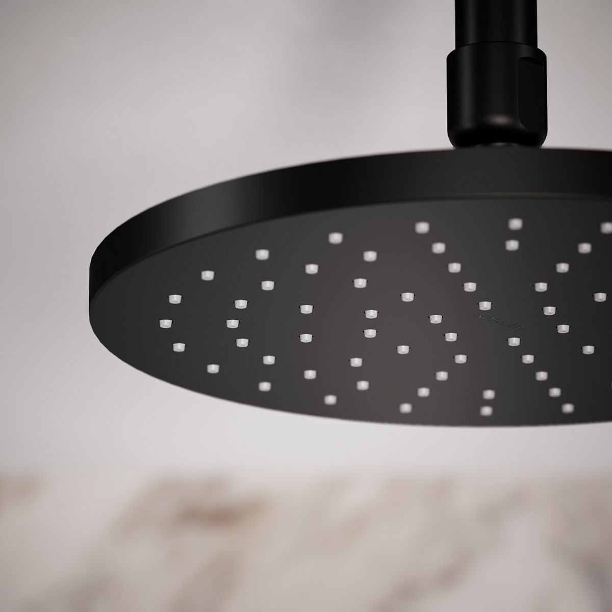 Kohler 13688-BL Contemporary Round 8" single-function rainhead, 2.5 gpm