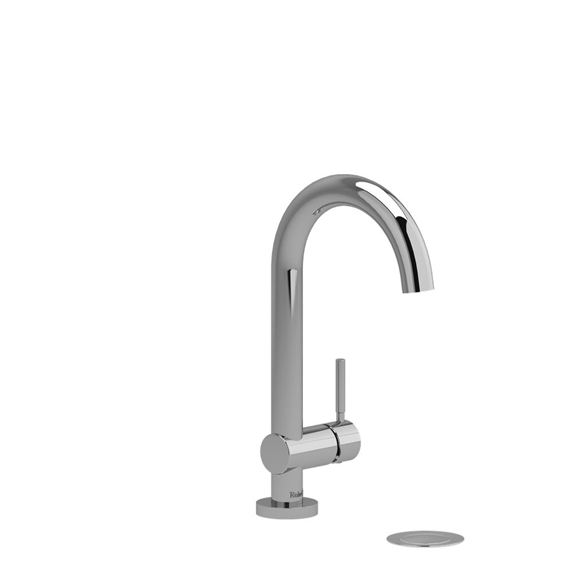 Riobel Riu RU01C Lavatory Faucet 6-1/2" Deck-Mount 1H 1.20 GPM W/1-Lever Push Chrome