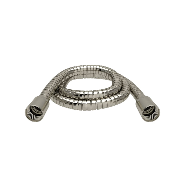 Riobel 7259BN Hose 59" 1/2" Metal Flexible Swivel W/2-Check Valves Nickel