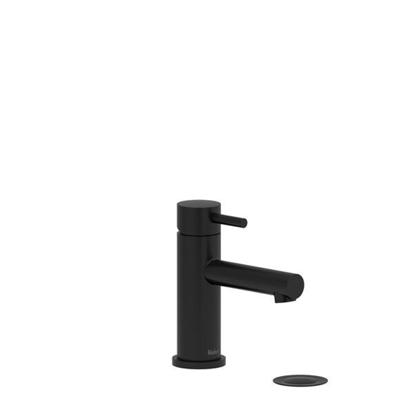 Riobel GS GS01BK Lavatory Faucet 6" Deck-Mount 1H 1.20 GPM W/1-Lever Push Black