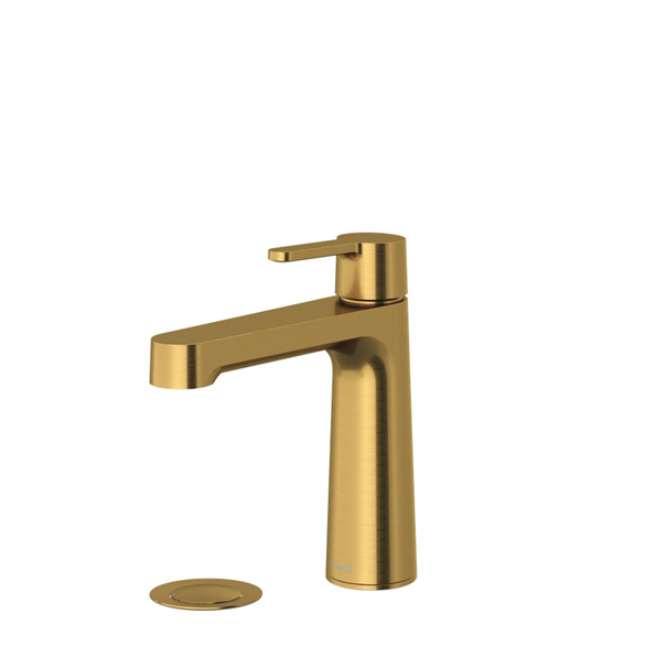 Riobel Nibi NBS01THBG Lavatory Faucet 5-1/2" Deck-Mount 1H 1.20 GPM W/1-Top Lever Push Gold