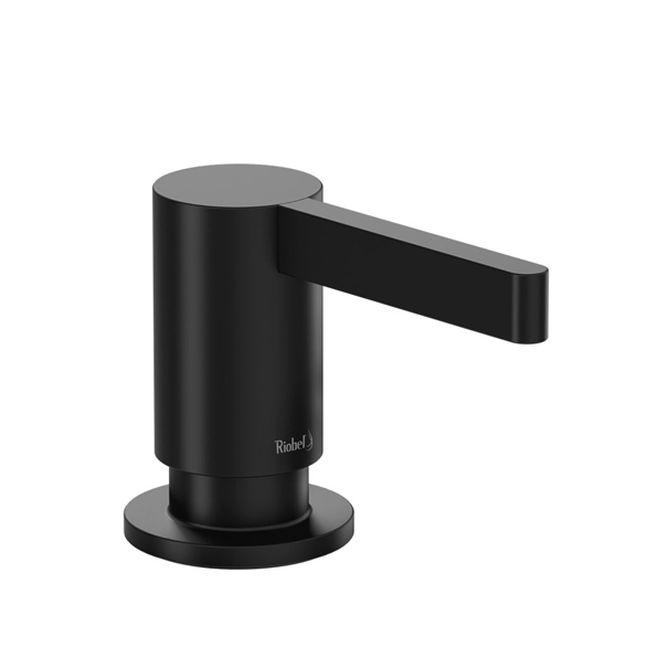 Riobel SD7BK Soap Dispenser Deck-Mount Black