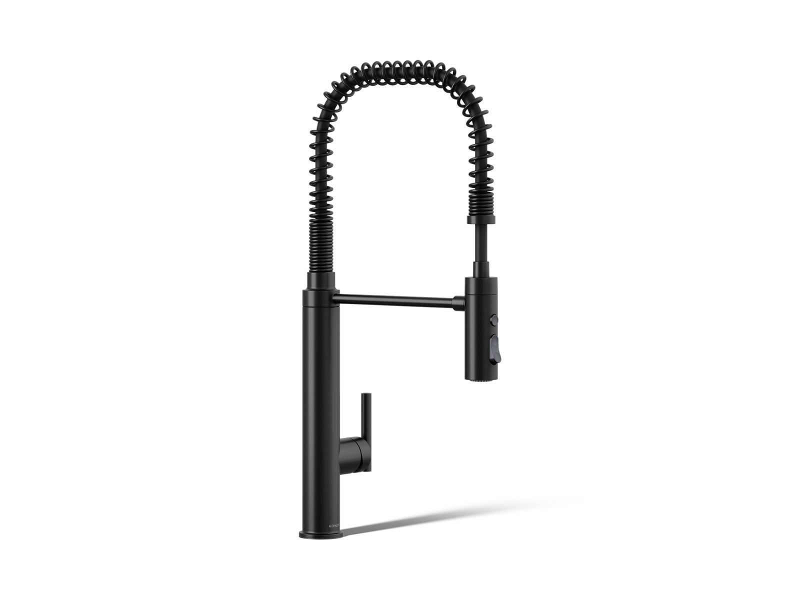 Kohler 24982-BL Purist Semi-professional kitchen sink faucet with three-function sprayhead