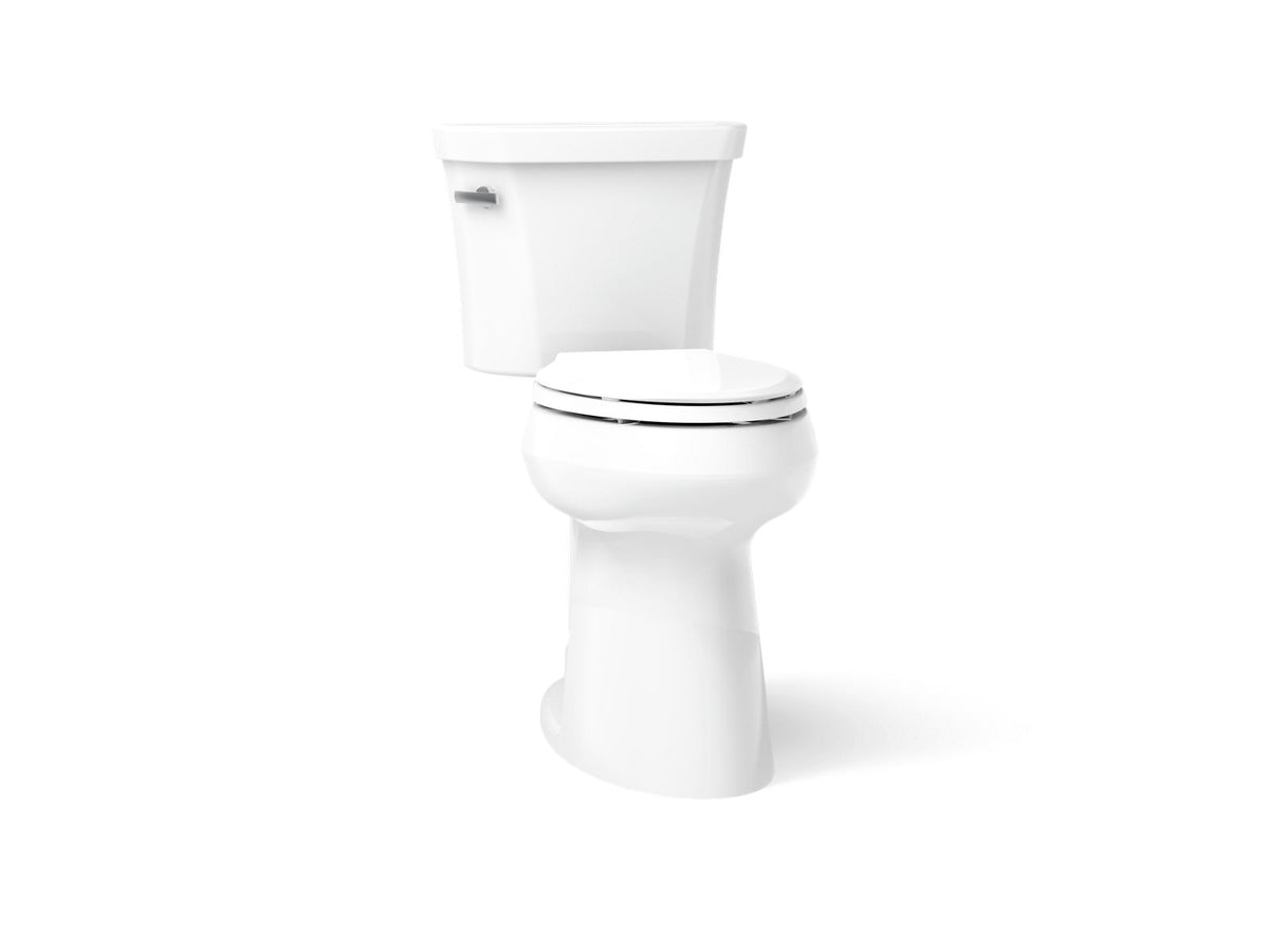 Kohler 25224-0 Highline Tall two-piece elongated toilet, 1.28 gpf