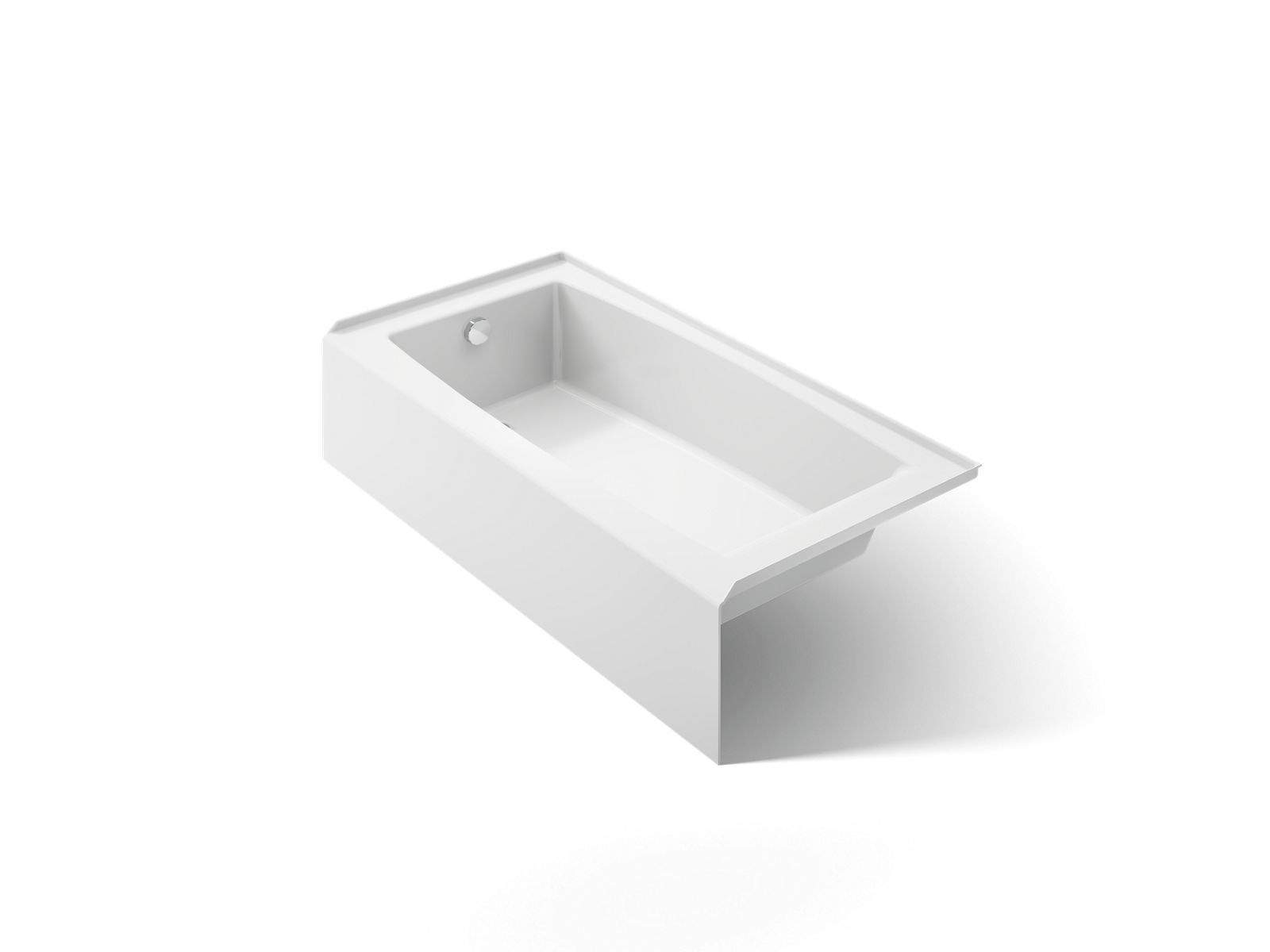 Kohler 26109-LA-0 Entity 60" x 30" alcove bath, left drain