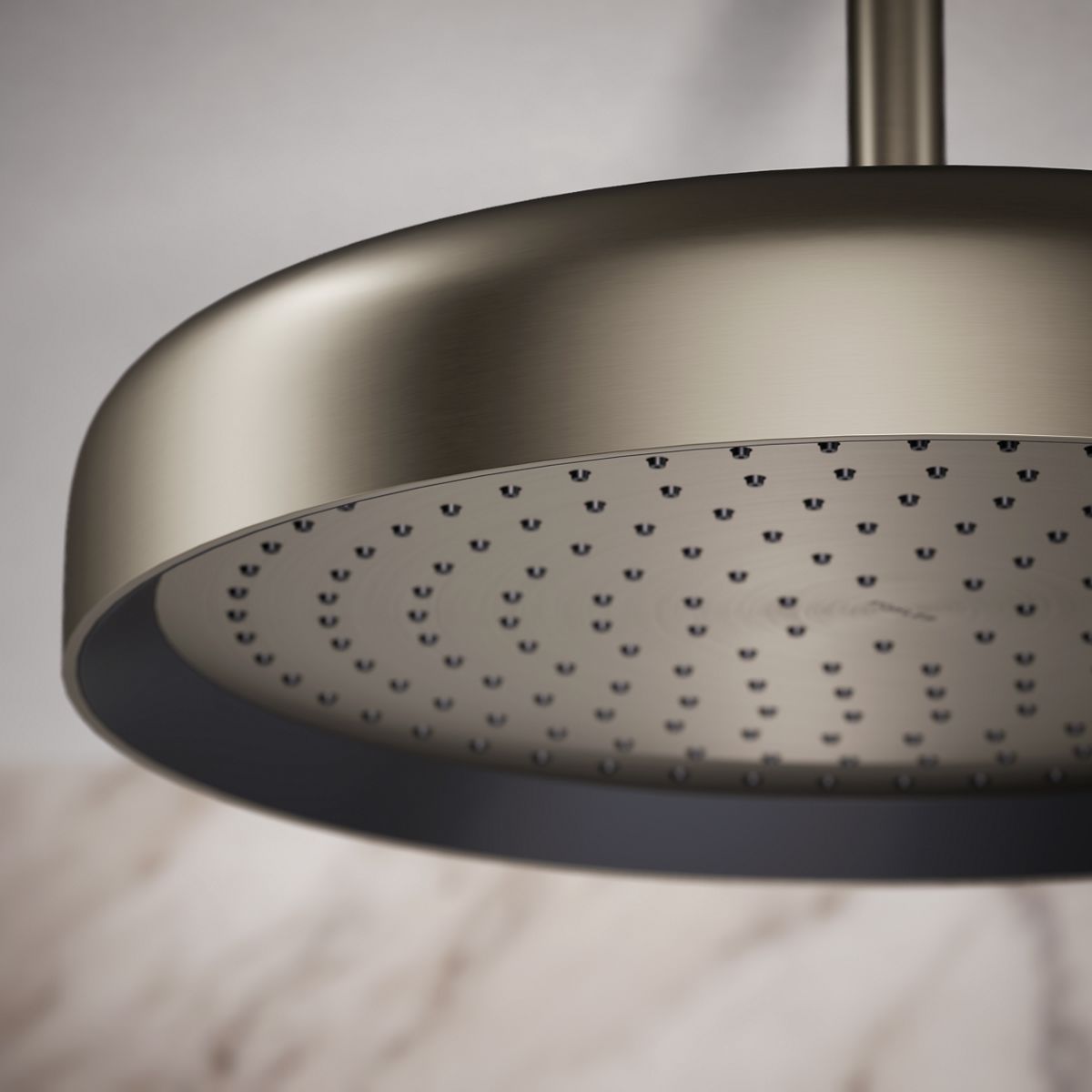 Kohler 26292-BN Statement Round 14" single-function rainhead, 2.5 gpm
