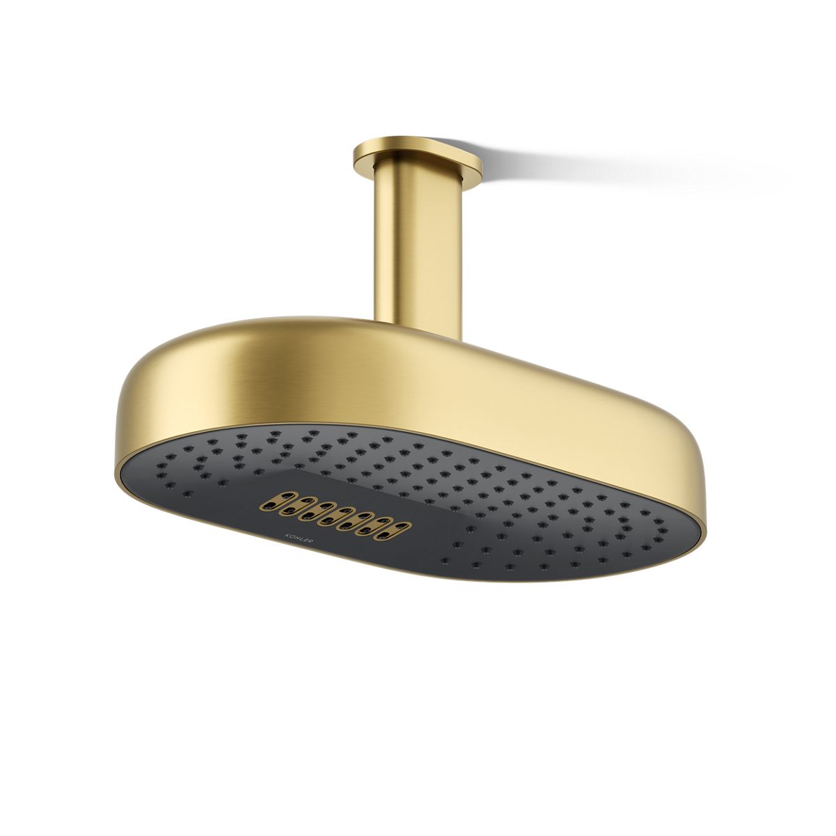 Statement Oblong 14" two-function rainhead, 2.5 gpm
