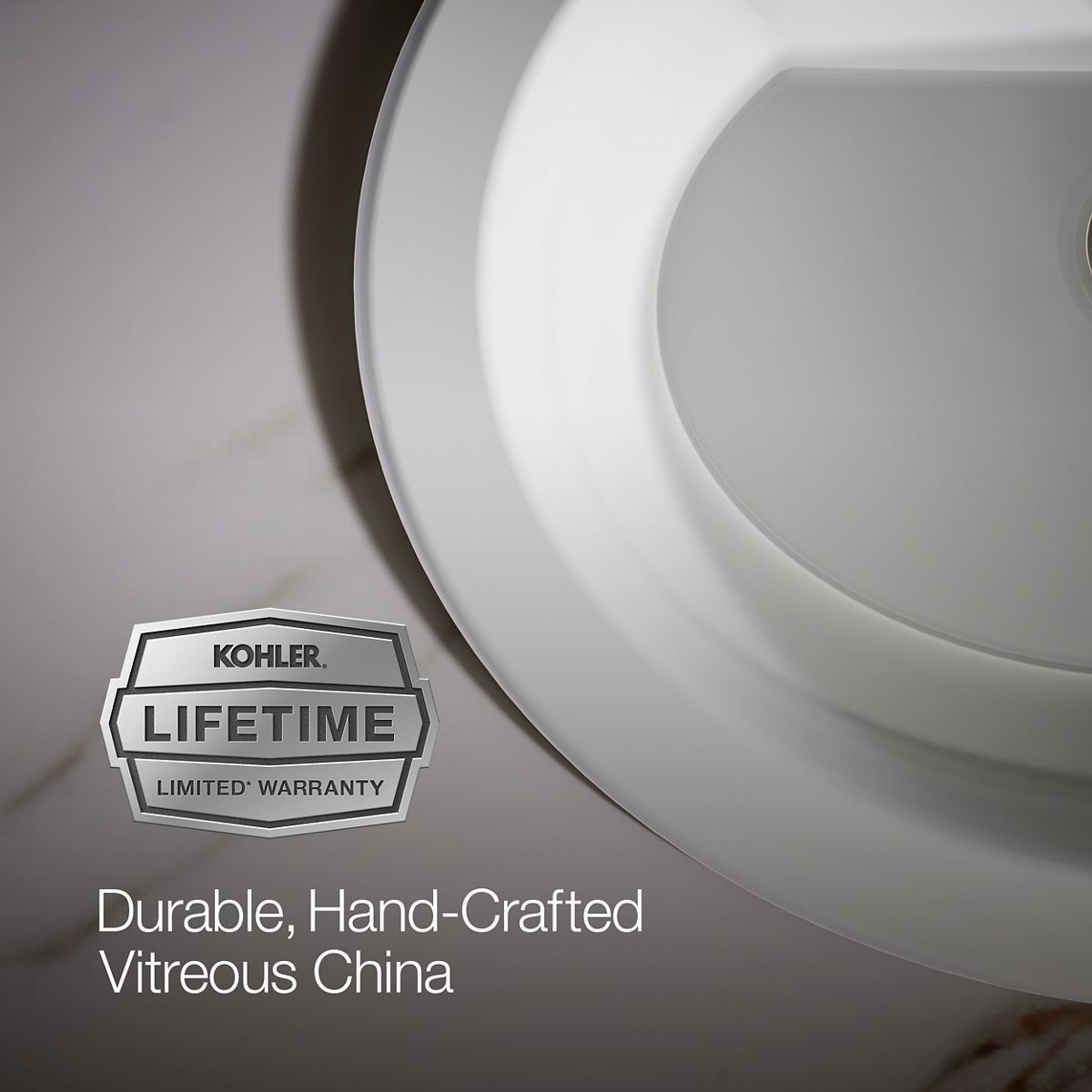 Bryant 20-1/4" oval drop-in bathroom sink