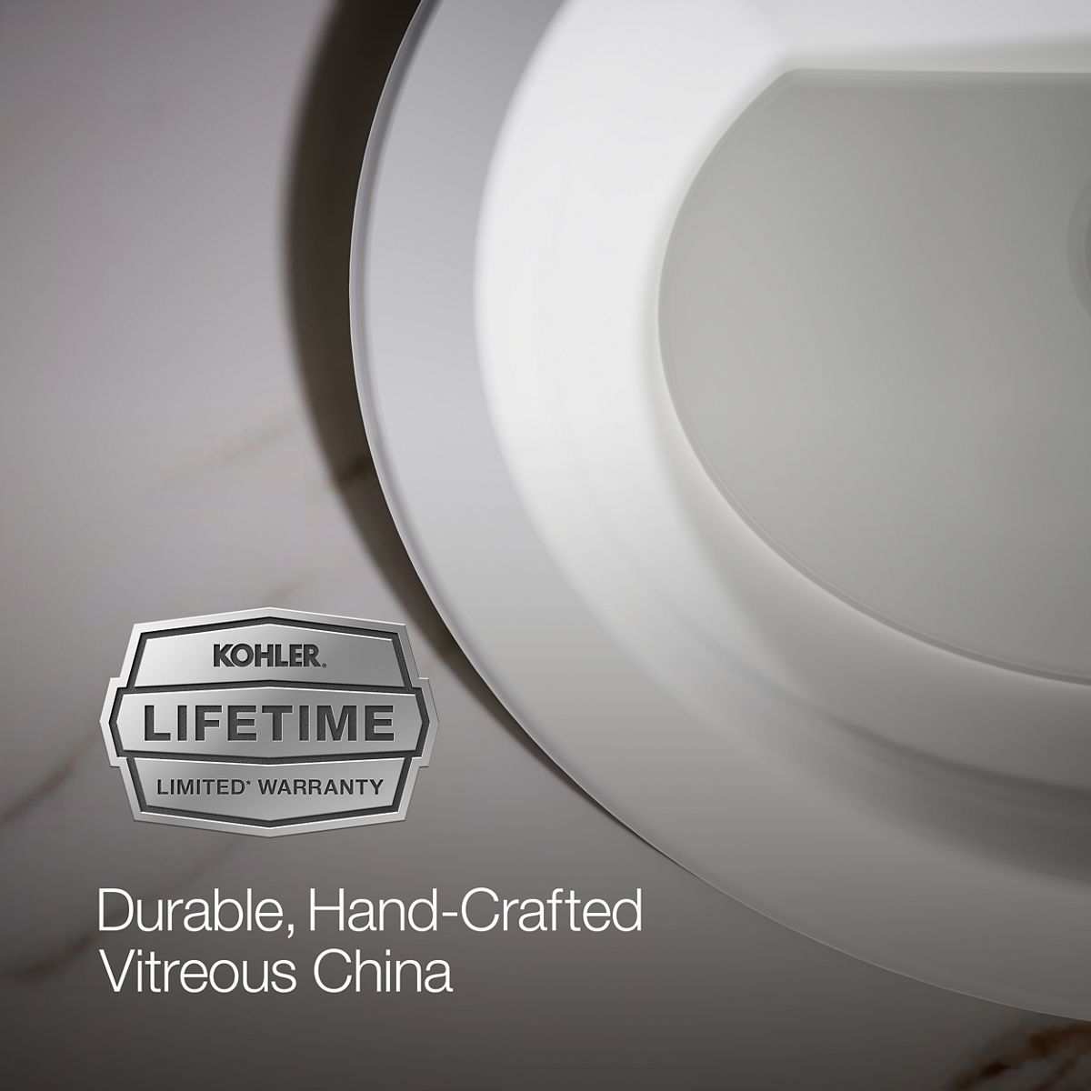 Bryant 20-1/4" oval drop-in bathroom sink