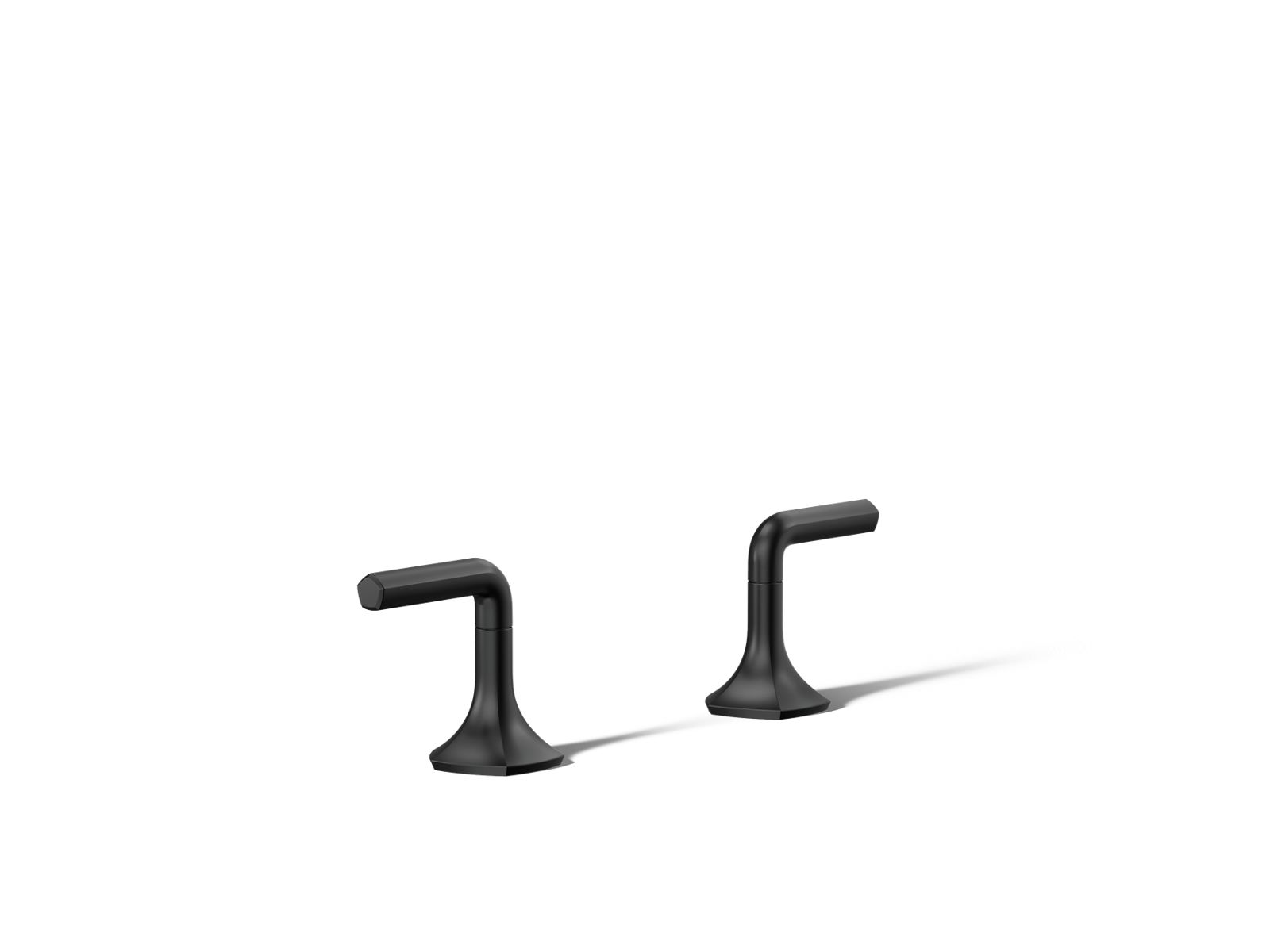 Kohler 27018-4-BL Occasion Deck-mount bath faucet handles with Lever design