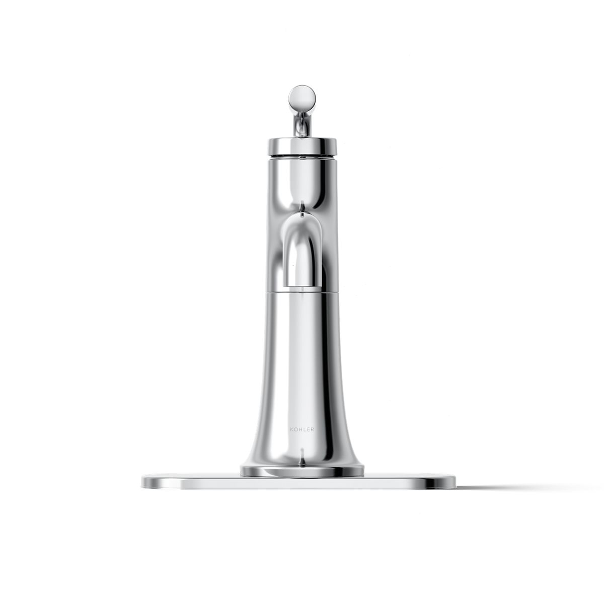 Kohler 27415-4N-CP Tone Single-handle bathroom sink faucet, 0.5 gpm