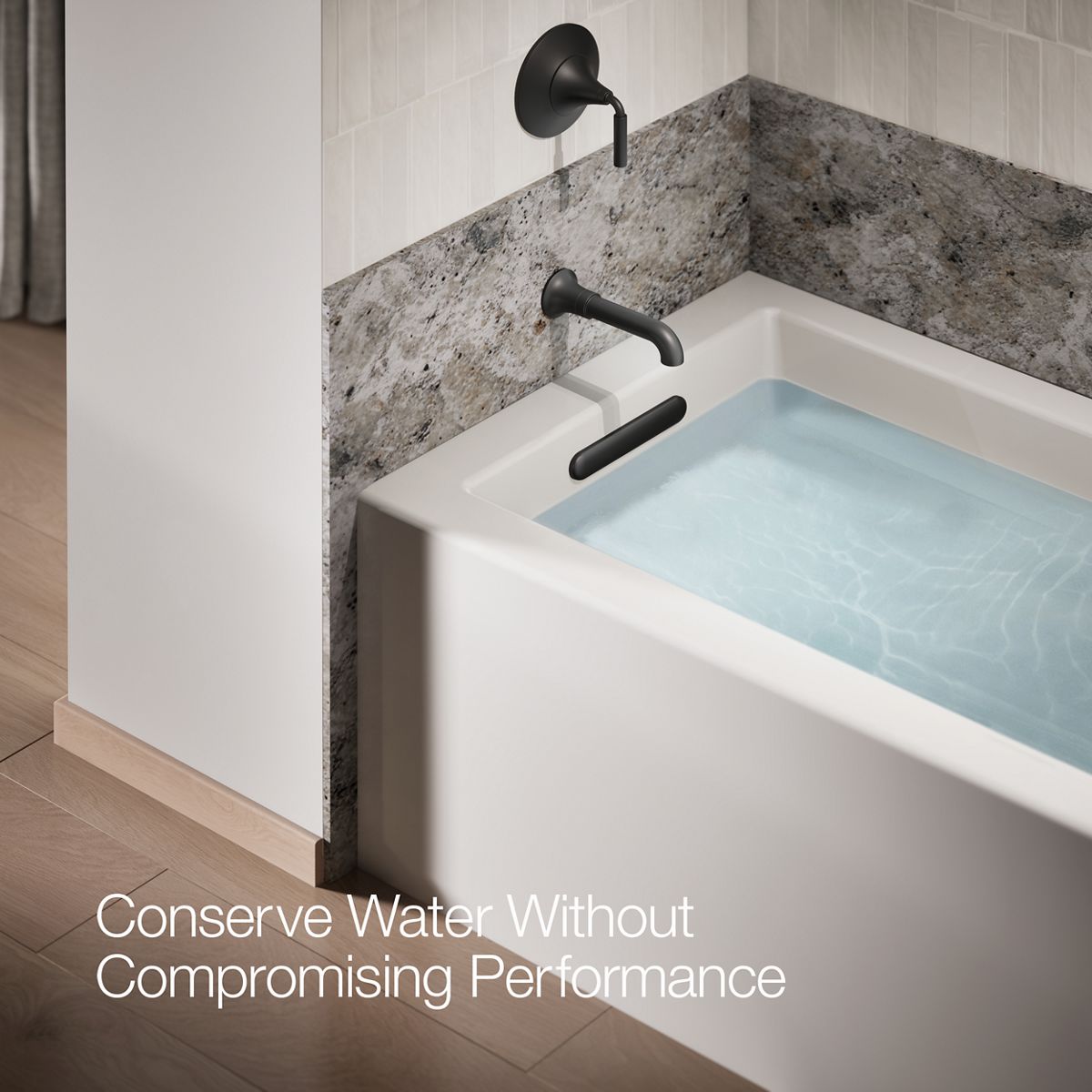 Tone Wall-mount bath spout
