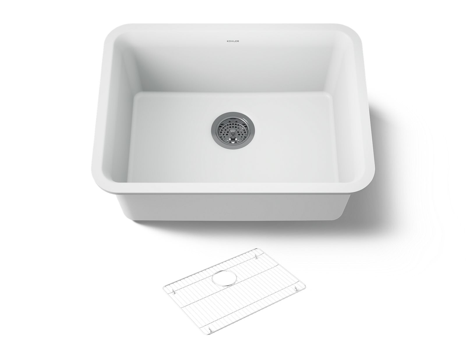 Kohler 28001-CM6 Cairn 24-1/2" undermount single-bowl kitchen sink