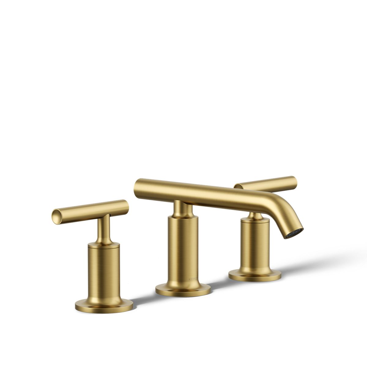 Purist Widespread bathroom sink faucet with Lever handles, 1.2 gpm