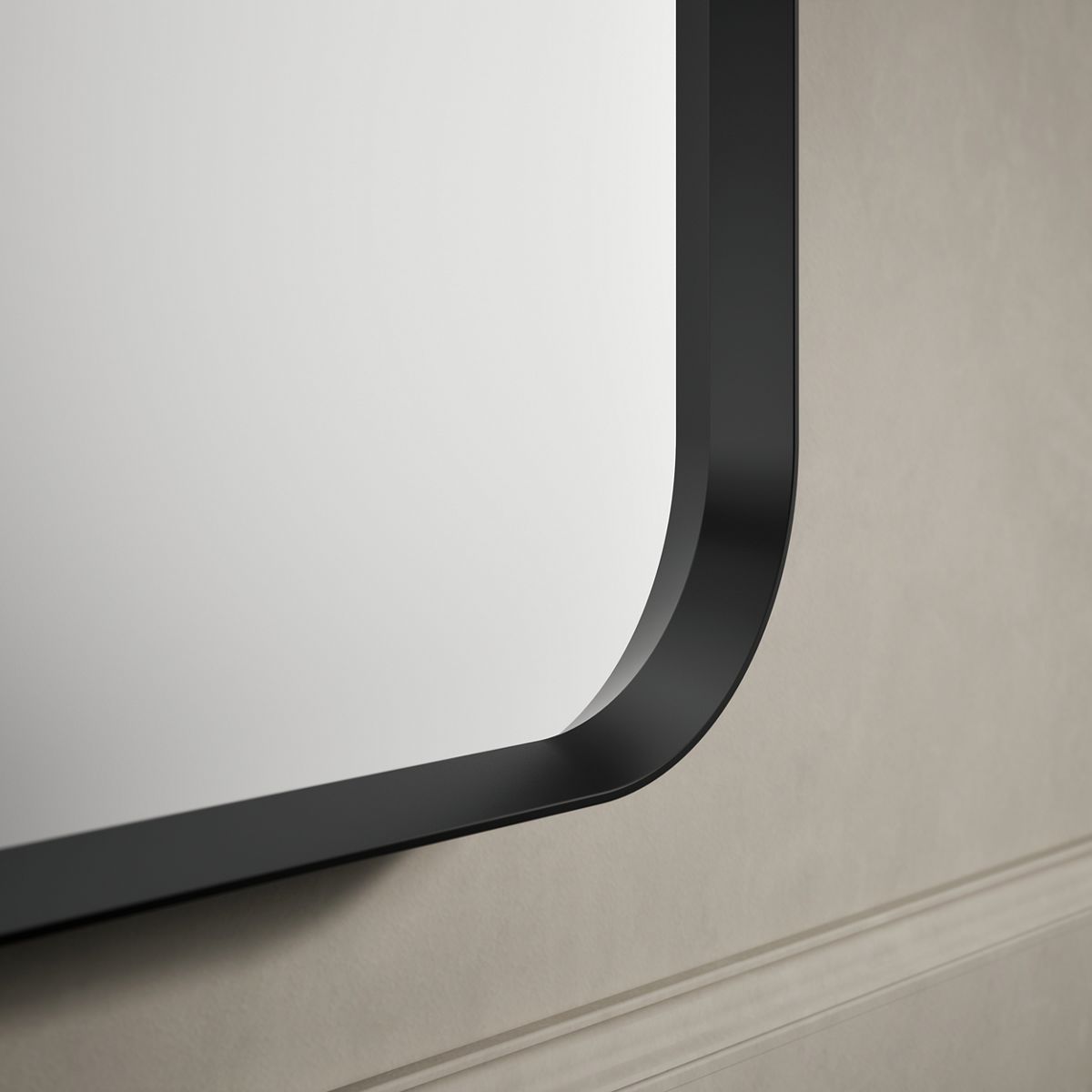Kohler 31364-BLL Essential 24" x 36" rectangular framed mirror