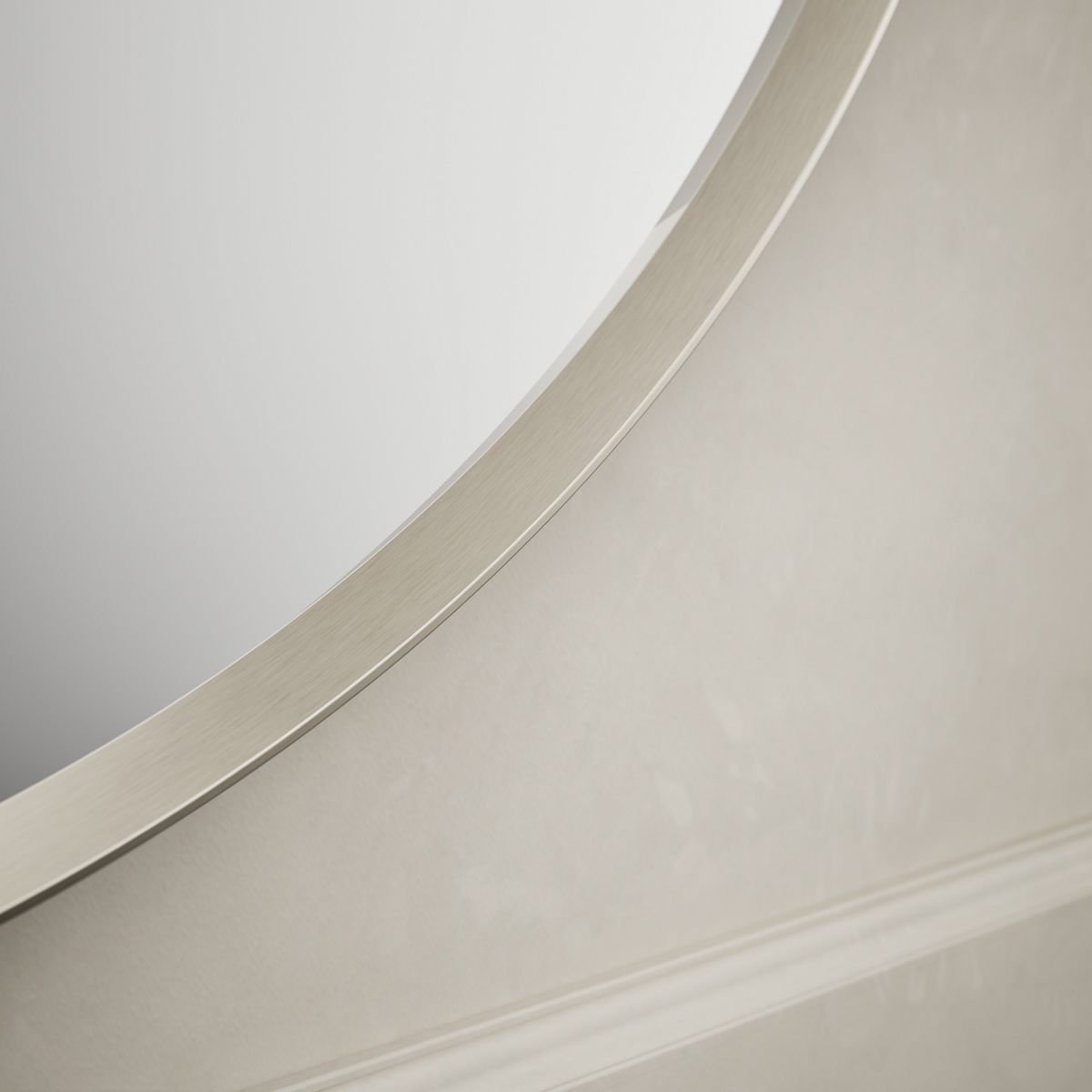 Kohler 31368-BNL Essential 32" round framed mirror
