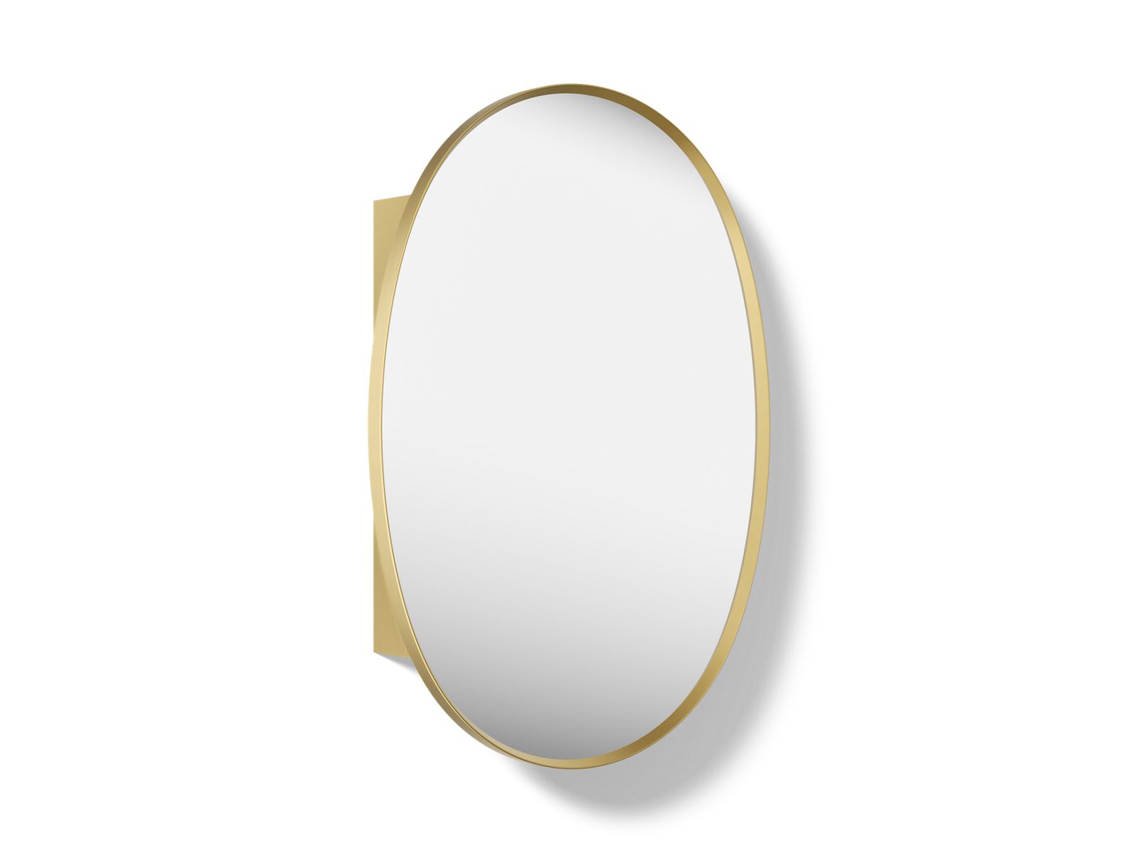 Kohler 35571-BGL Verdera 24" x 34" oval framed medicine cabinet