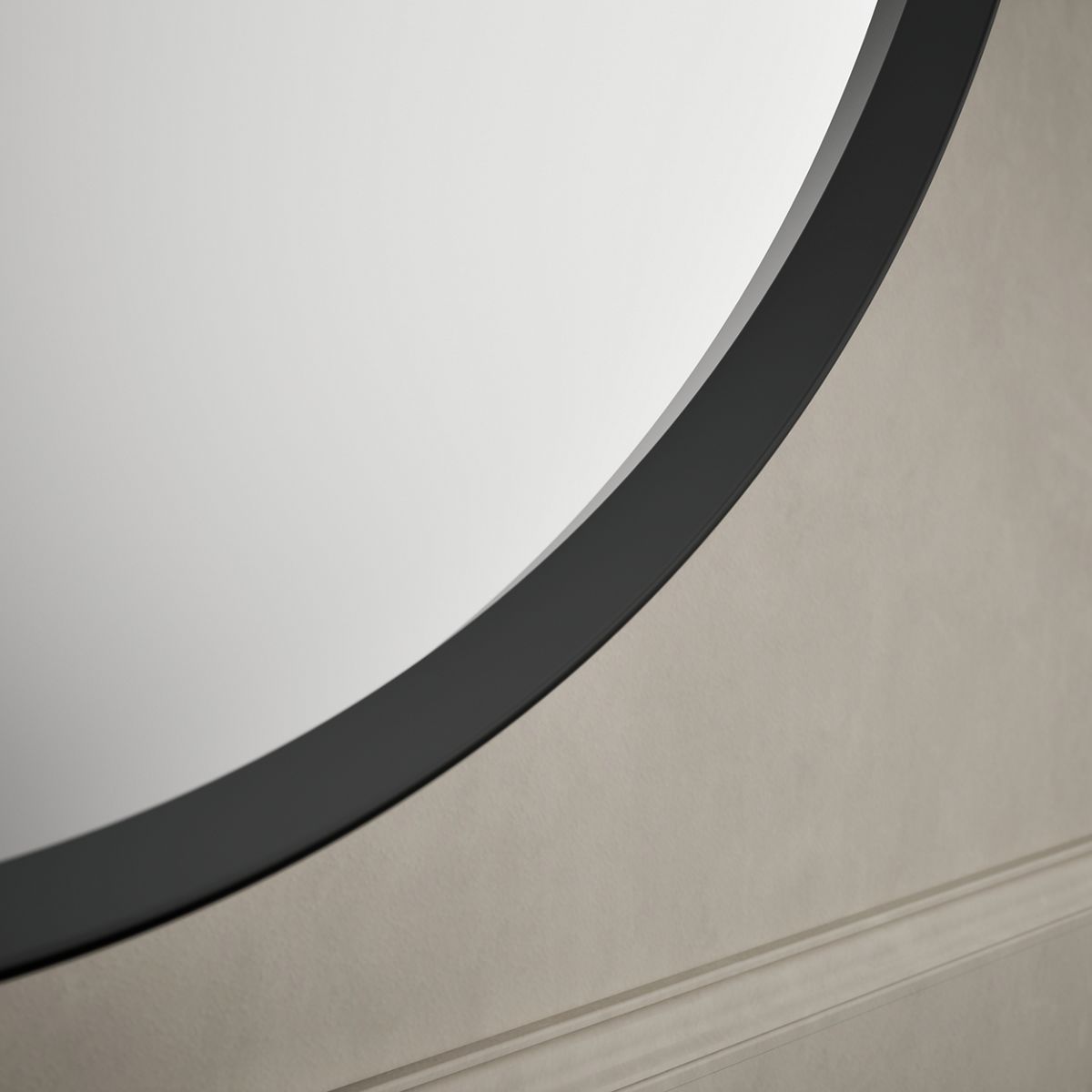 Kohler 35572-BLL Verdera 24" round framed medicine cabinet