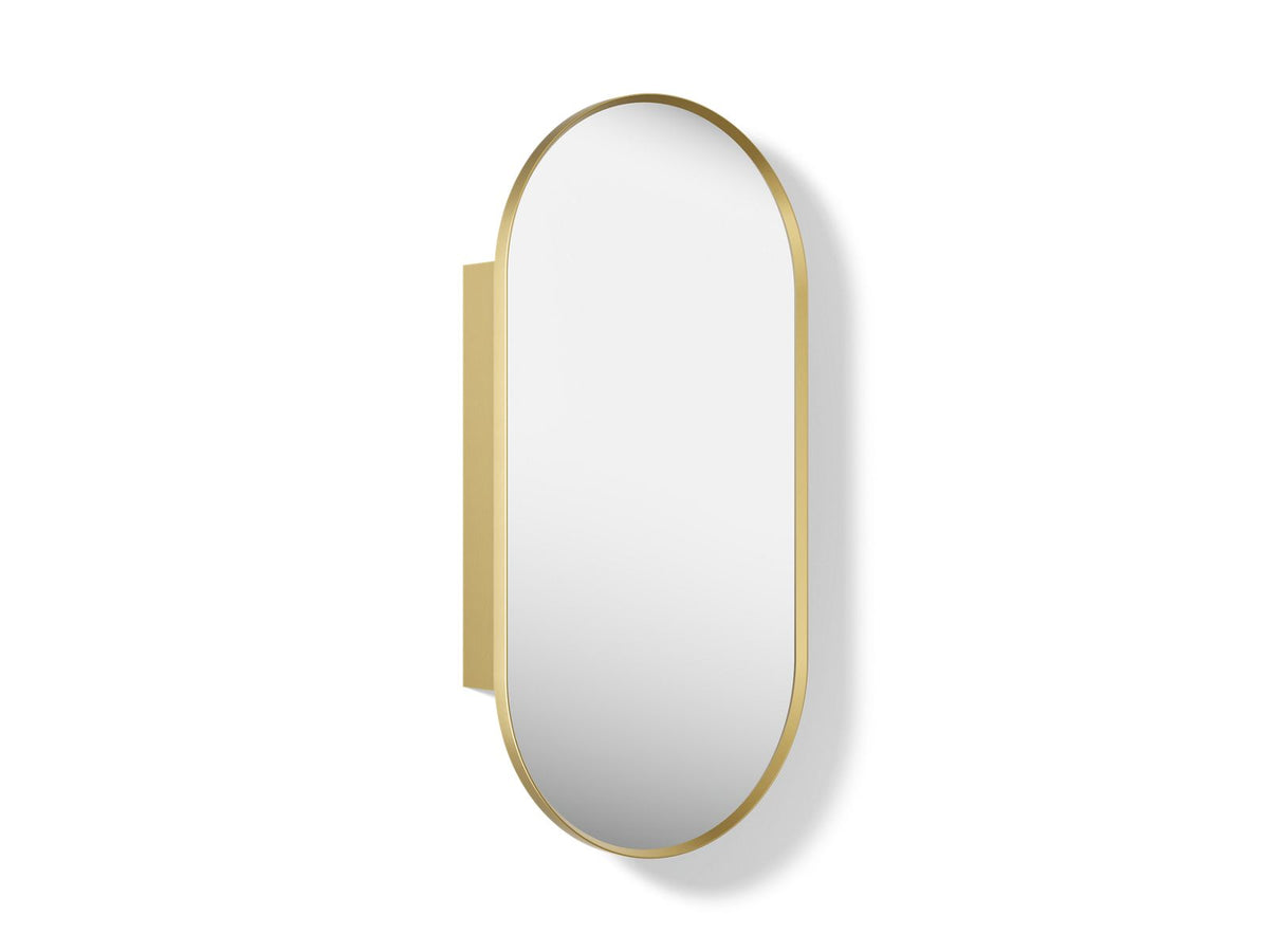 Kohler 35574-BGL Verdera 20" x 40" capsule framed medicine cabinet