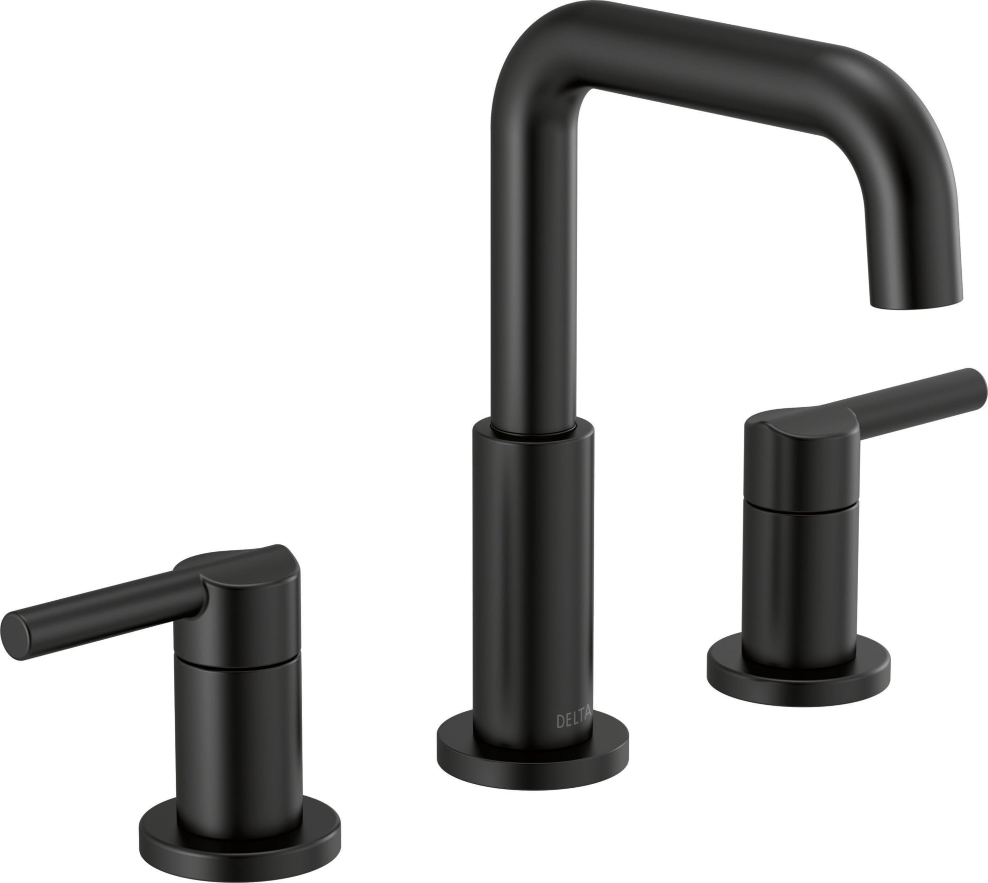 Delta 35849LF - Two Handle Widespread Bathroom Faucet - Matte Black