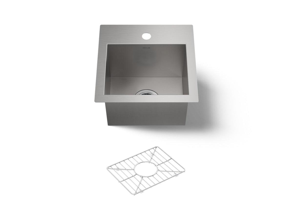 Kohler 3840-1-NA Vault 15" top-/undermount bar sink