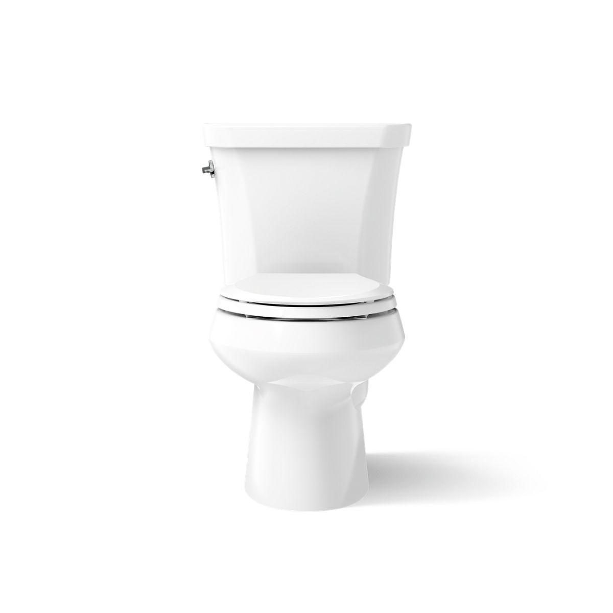 Kohler 3988-0 Wellworth Two-piece elongated toilet, dual-flush