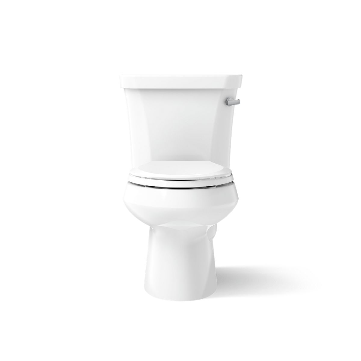 Kohler 3998-RA-0 Wellworth Two-piece elongated toilet, 1.28 gpf