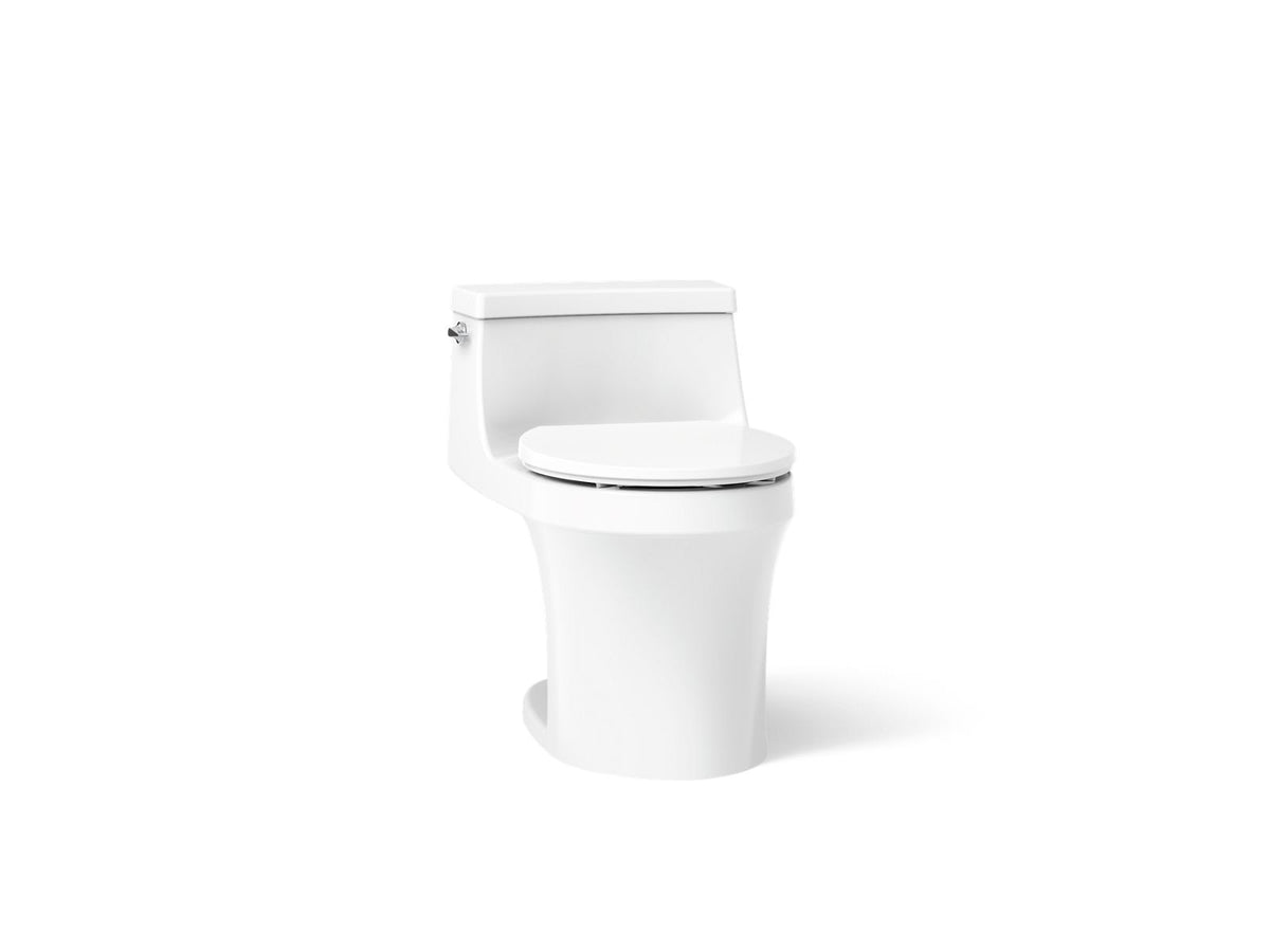 Kohler 4007-0 San Souci One-piece round-front toilet, 1.28 gpf