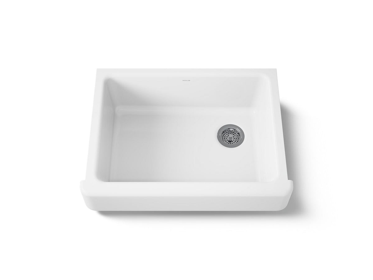 Kohler 6486-0 Whitehaven 29-1/2" undermount single-bowl farmhouse kitchen sink