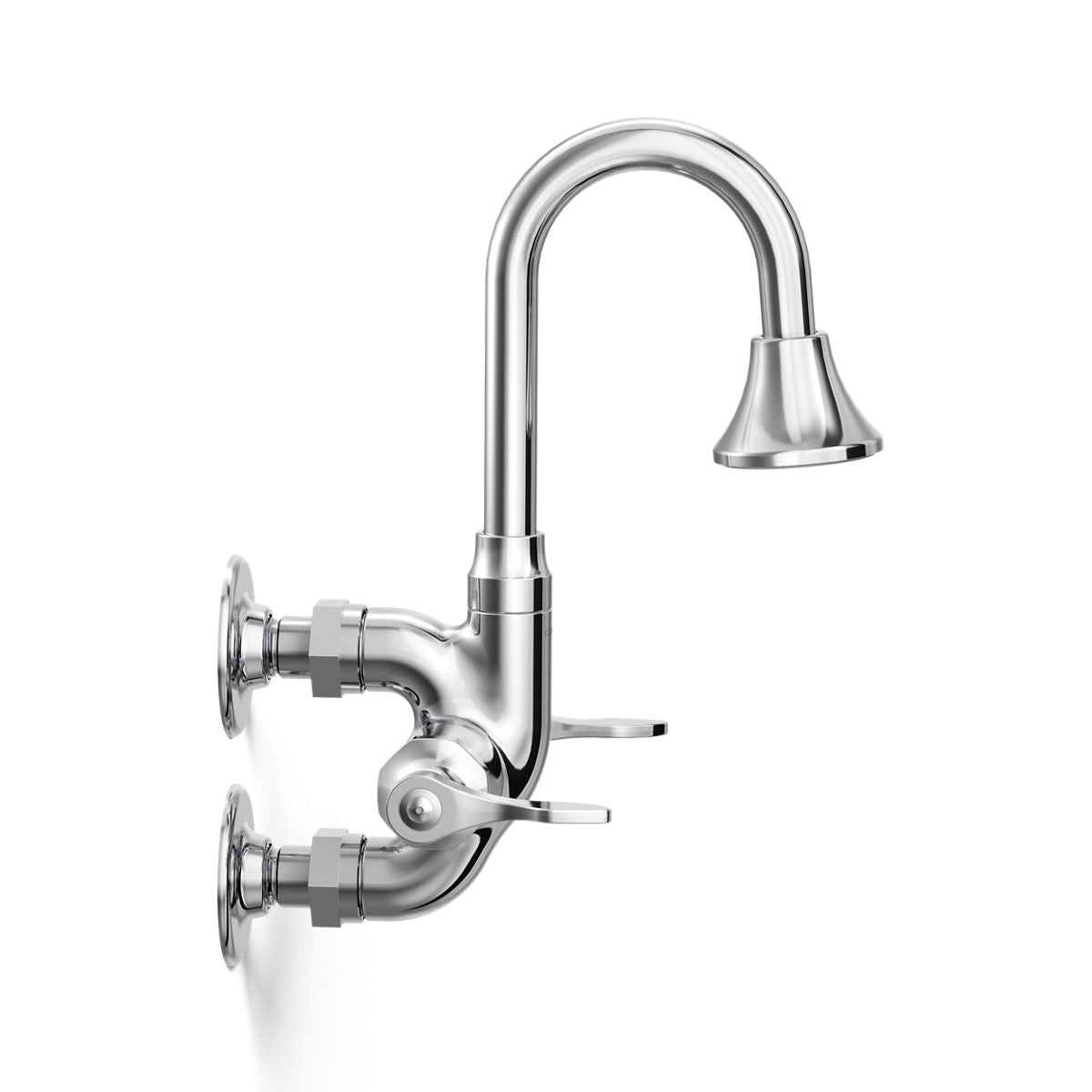 Kohler 730T70-4AJR-CP Triton Bowe Cannock Wall-mount lavatory faucet, 1.2 gpm