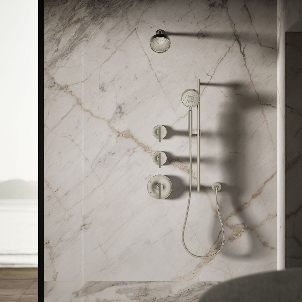 Purist Single-function showerhead, 2.5 gpm