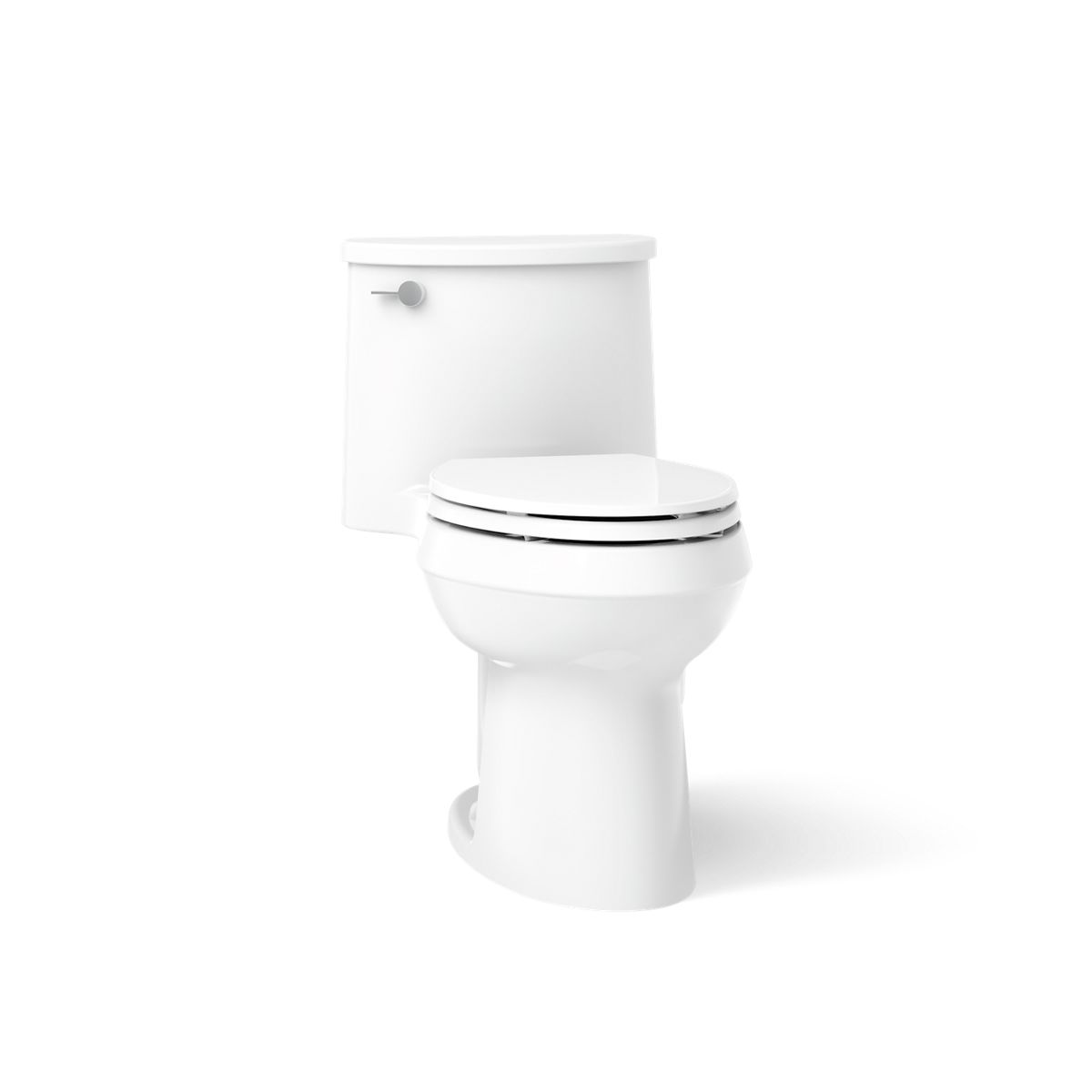 Adair One-piece elongated toilet, 1.28 gpf