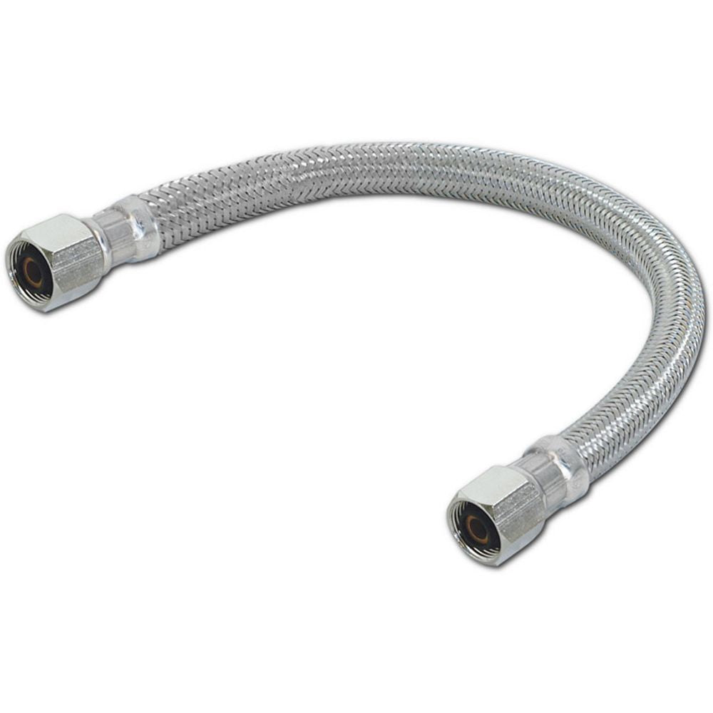 CraftX CX12DWC - 12" Braided Stainless Steel Dishwasher Connector