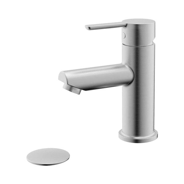 CraftX Jovi CXJV211-PUBN bathroom faucet with pop-up drain in Brushed Nickel