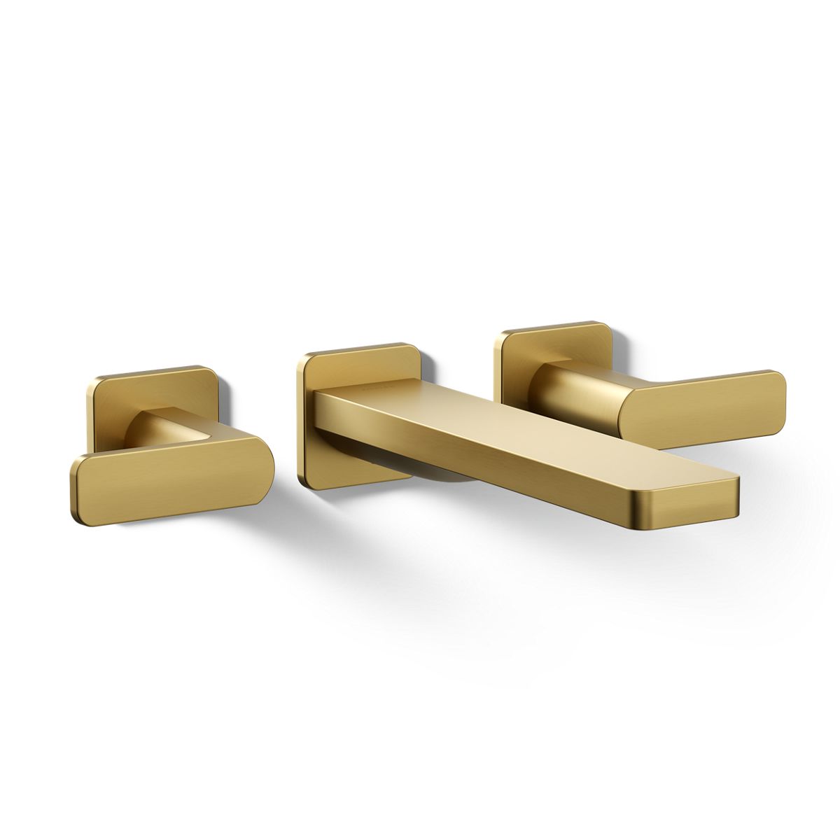 Parallel Wall-mount bath faucet trim
