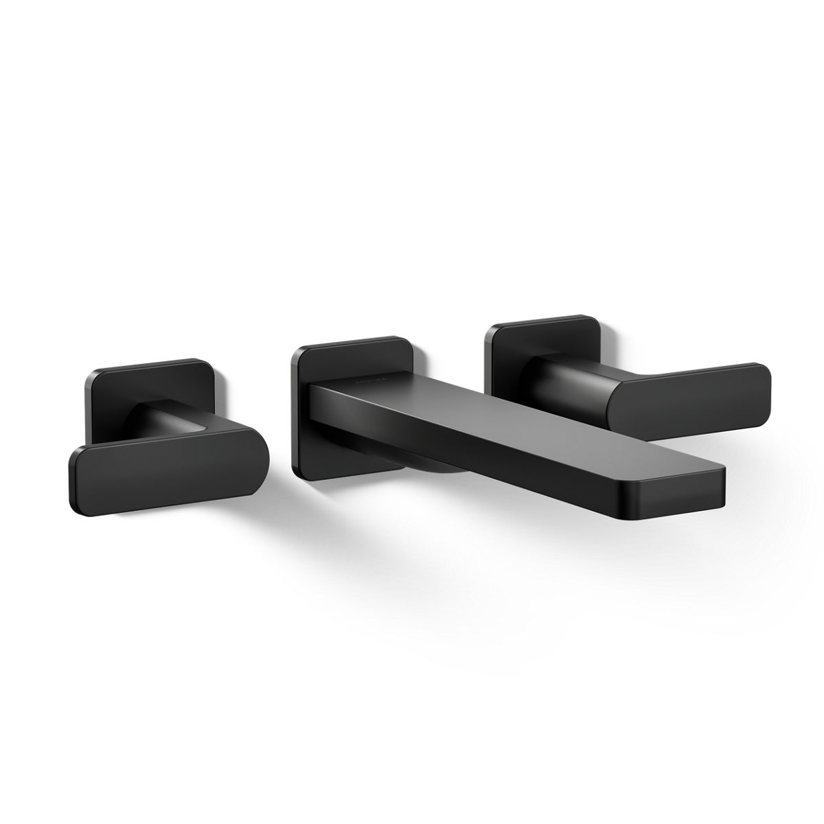 Parallel Wall-mount bath faucet trim