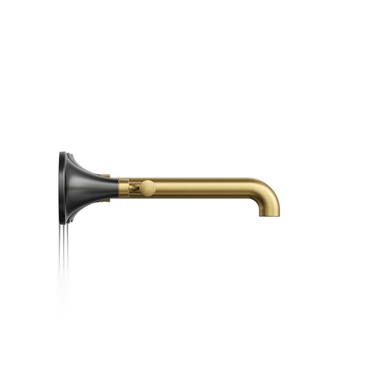 Kohler T26439-4-BMB Tone Wall-mount bathroom sink faucet trim, 1.2 gpm