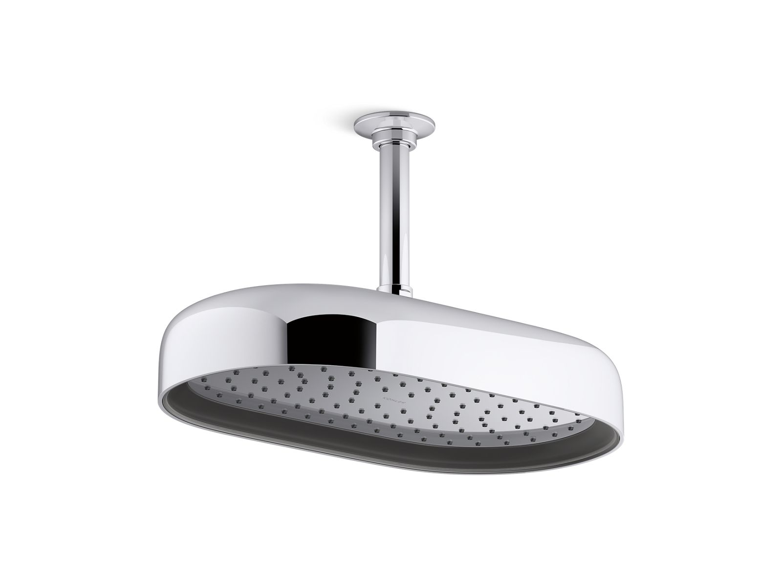 Statement Oblong 14" single-function rainhead, 2.5 gpm