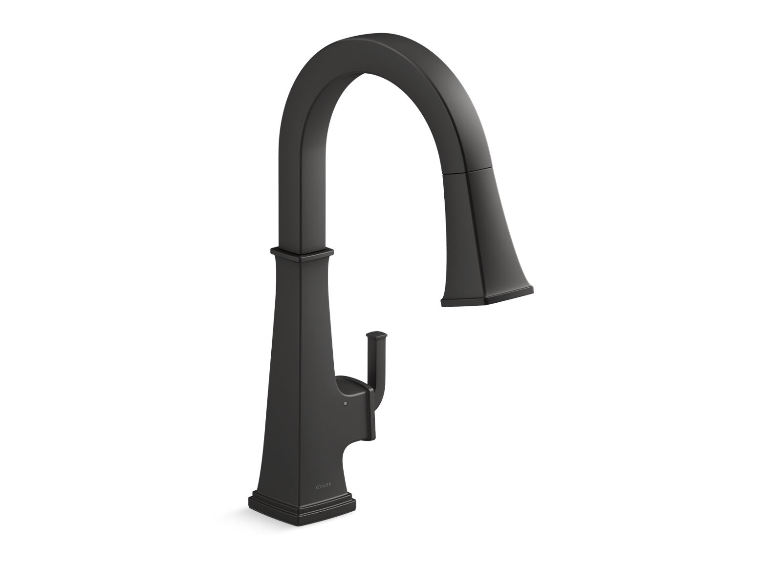 Riff Touchless pull-down kitchen sink faucet with three-function sprayhead