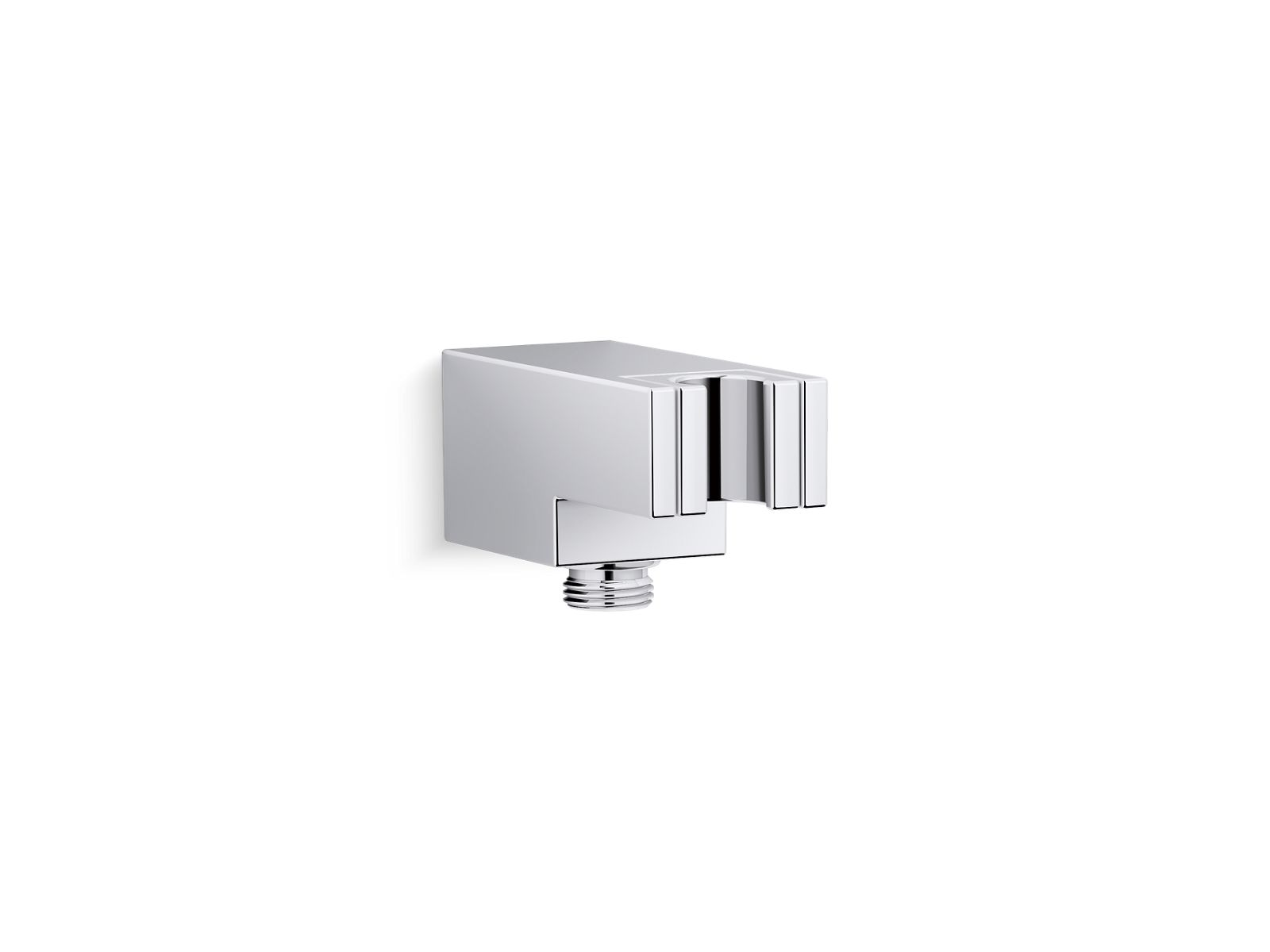 Statement Wall-mount handshower holder with supply elbow and check valve