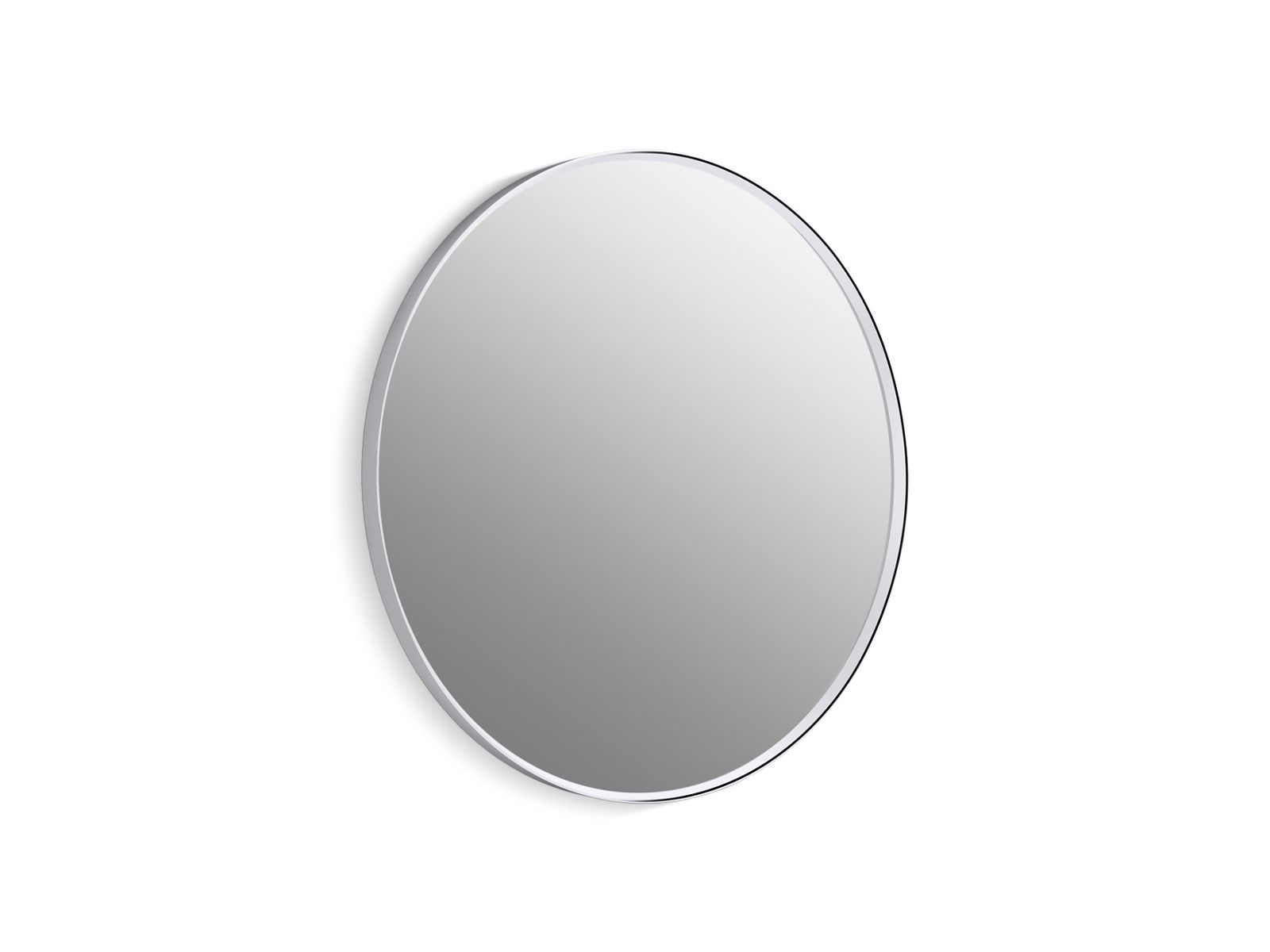 Essential 32" round framed mirror