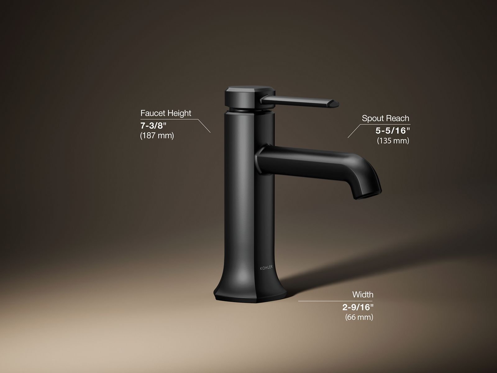 Occasion Single-handle bathroom sink faucet, 1.2 gpm