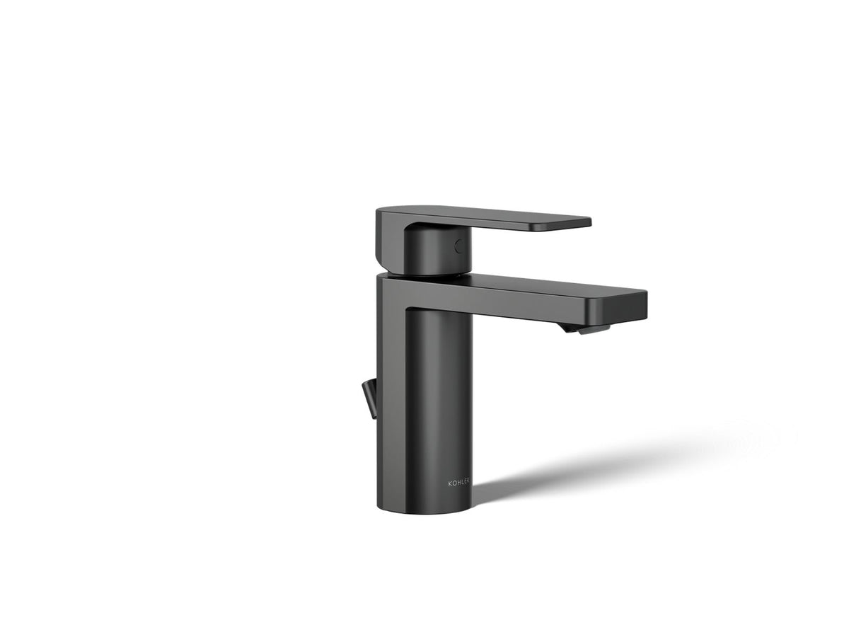 Kohler 23472-4K-BL Parallel Single-Handle Bathroom Sink Faucet, 1.0 GPM