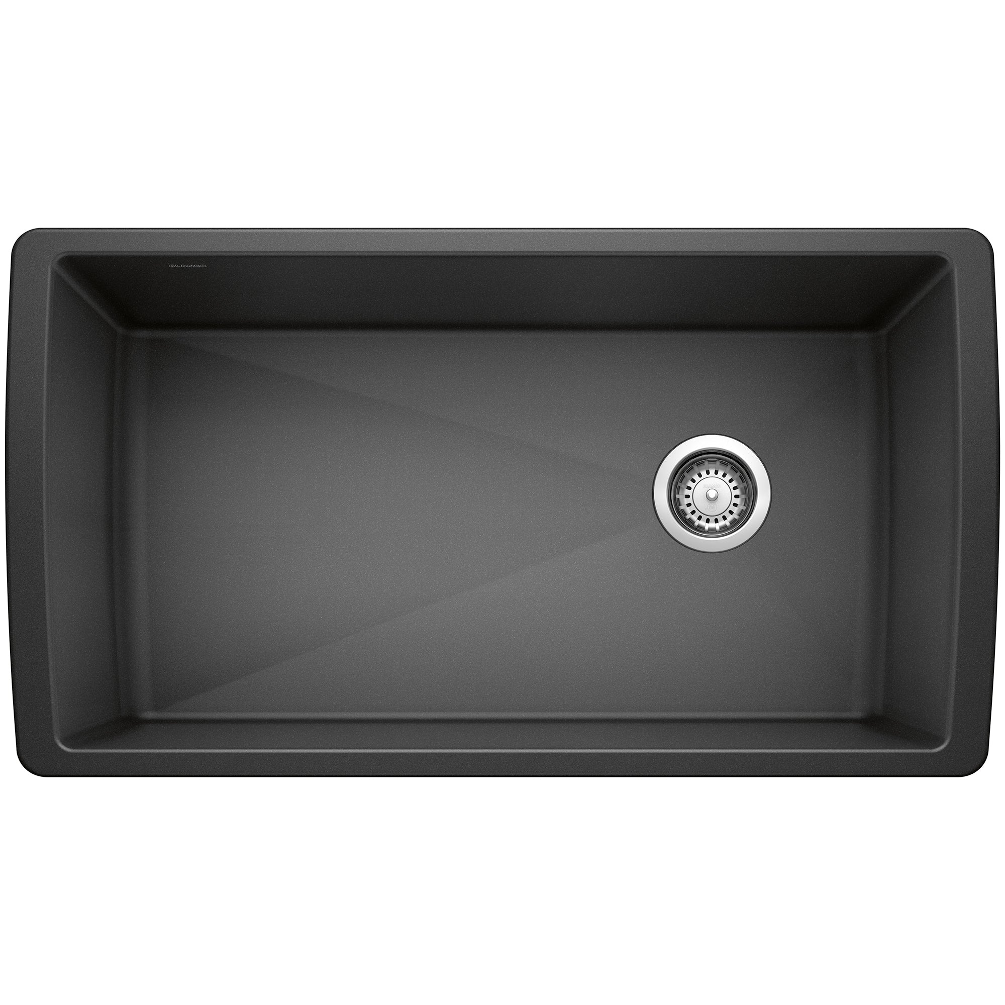 Blanco - 401623 - Diamond SILGRANIT 33" Super Single Undermount Kitchen Sink - Anthracite