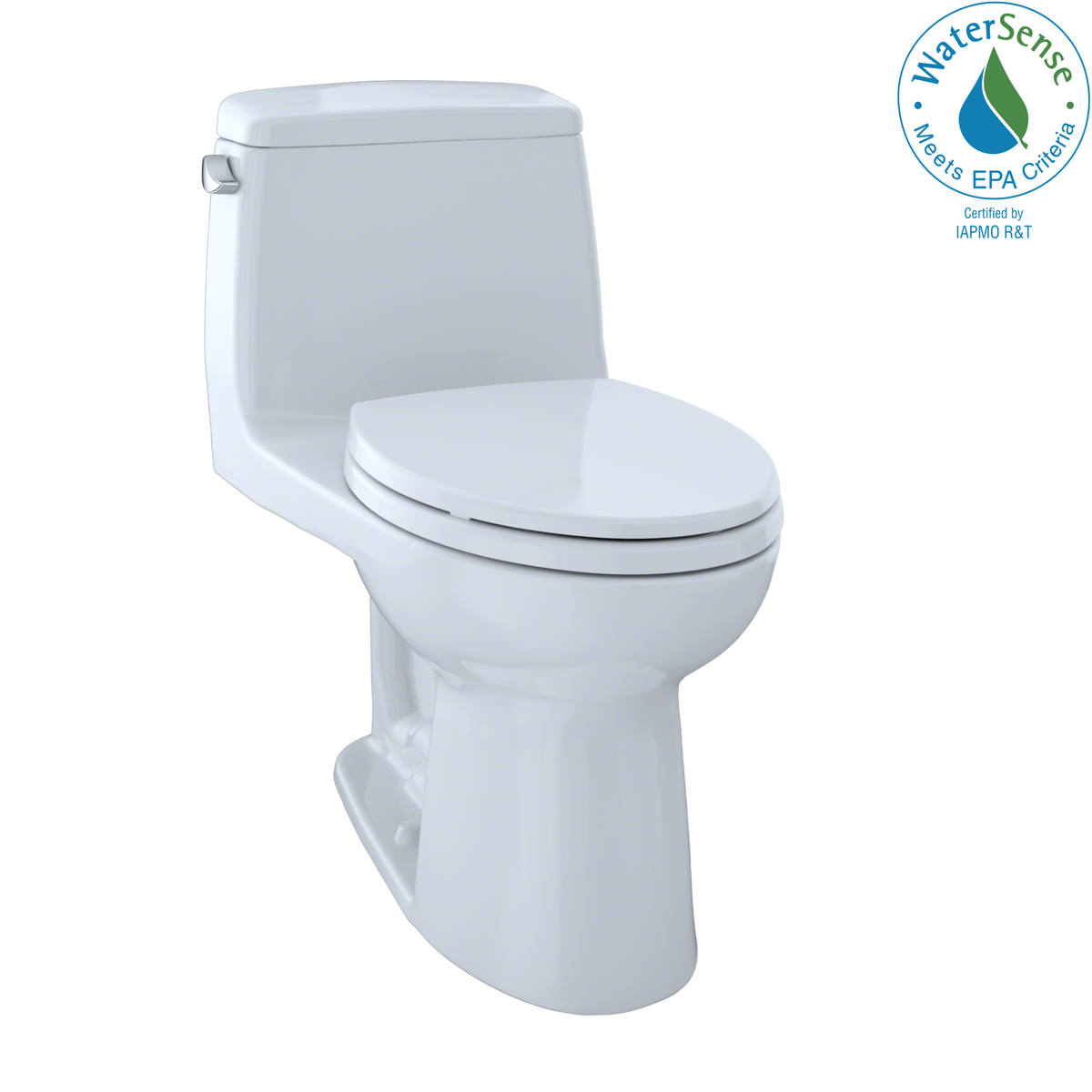 TOTO Eco UltraMax One-Piece Elongated 1.28 GPF Toilet, Cotton White - MS854114E#01