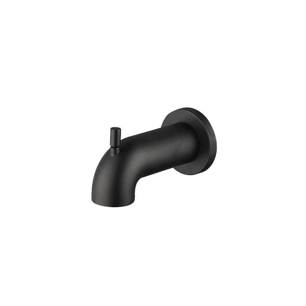 CraftX CXASPT-BK diverter tub spout in black