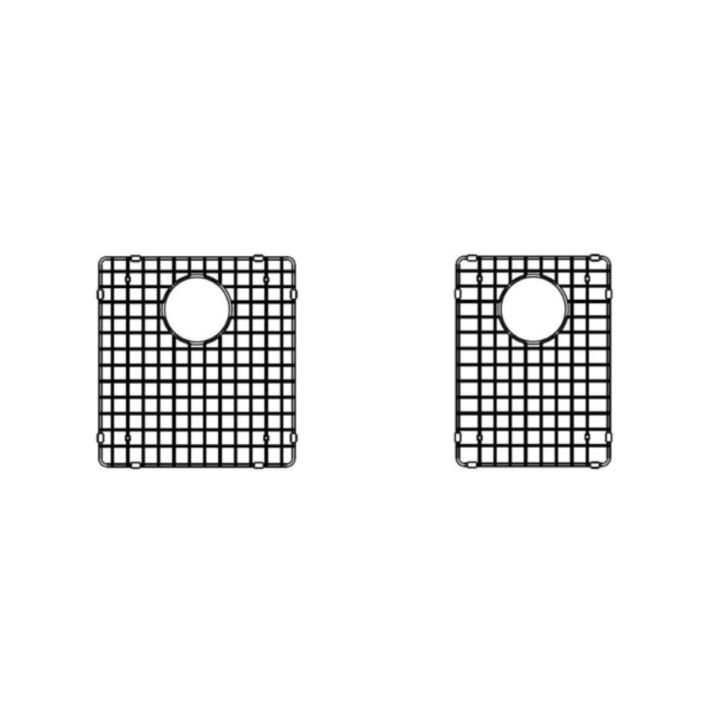CraftX CXZD771G two-piece stainless-steel sink grid set