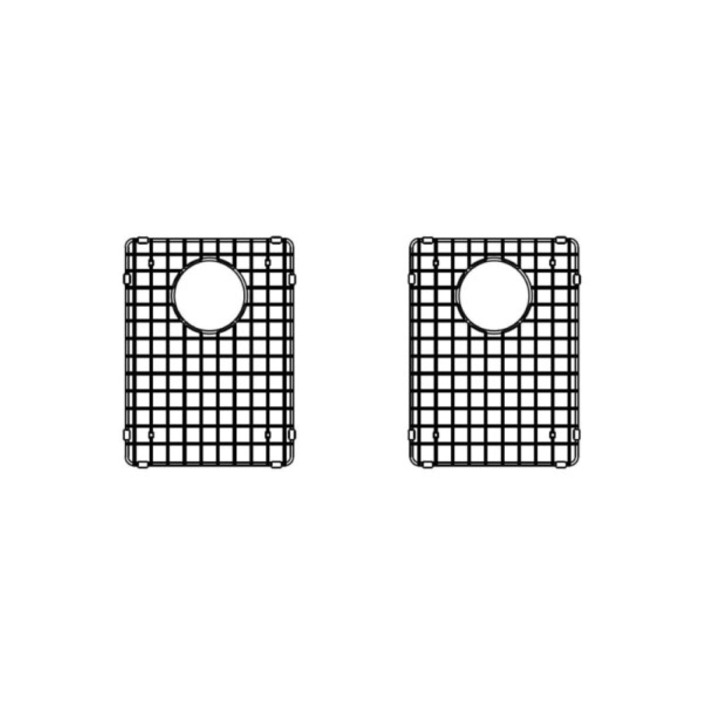 CraftX CXZD772G two-piece stainless-steel sink grid set